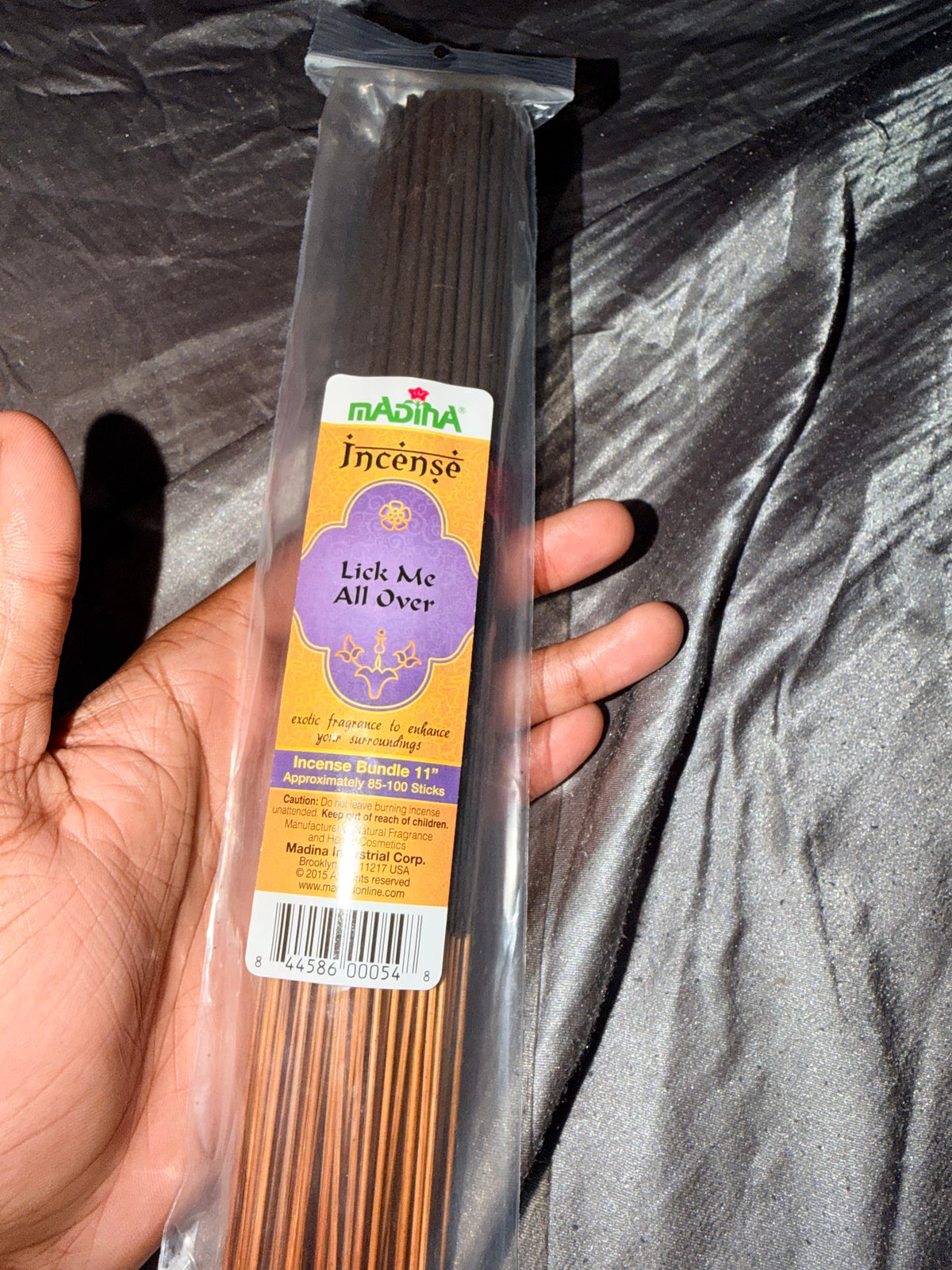 LICK ME AND OVER INCENSE